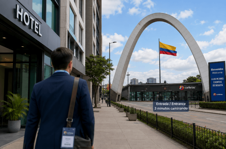 El secreto de los asistentes exitosos en Corferias